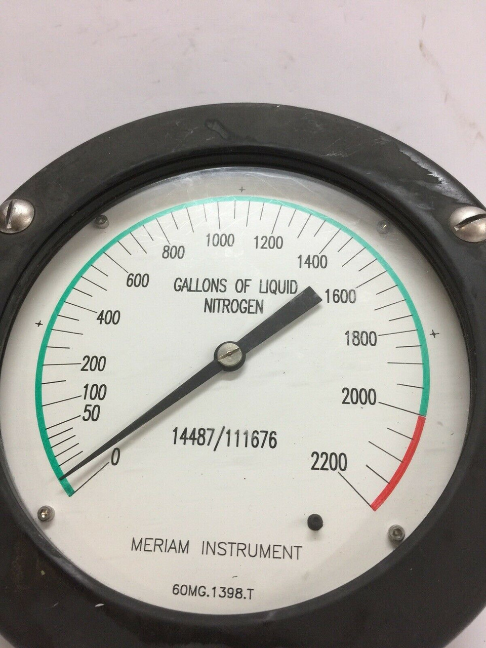 Differential Pressure Gauge 1126 14487/111676 Meriam Instrument
