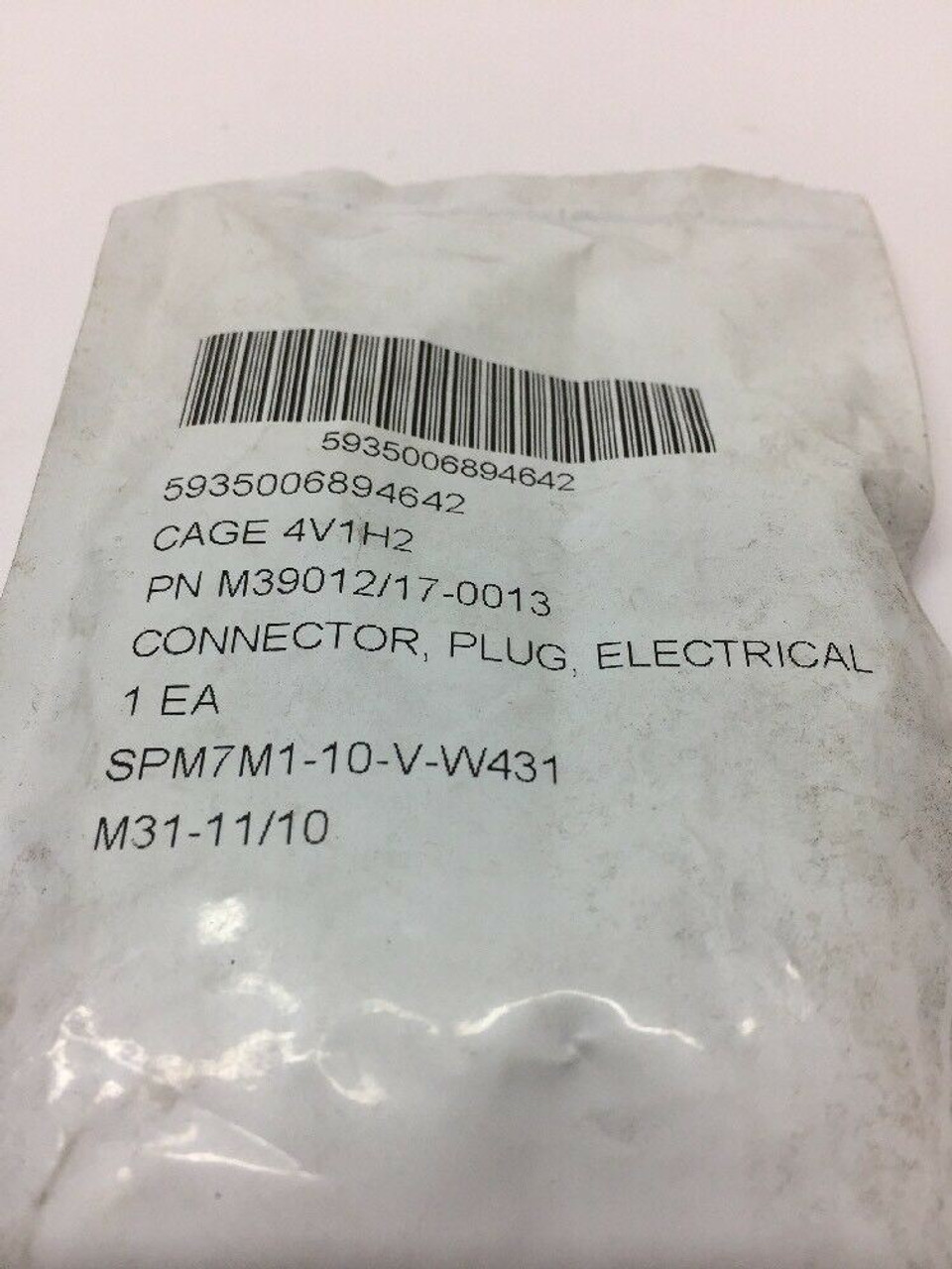 Electrical Plug Connector M39012/17-0013 Amphenol 