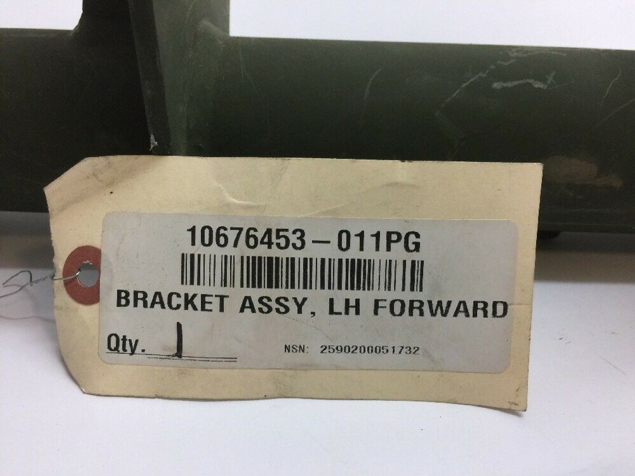 Vehicular Bracket Assembly 10676453-011PG General Dynamics