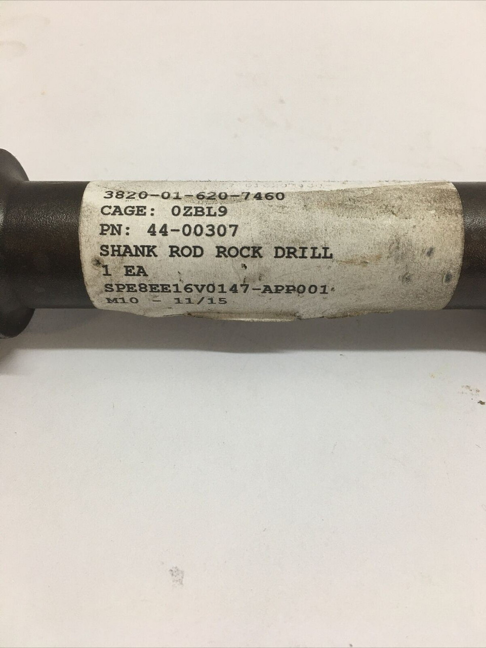 Rock Drill Rod Shank 44-00307 Tamco