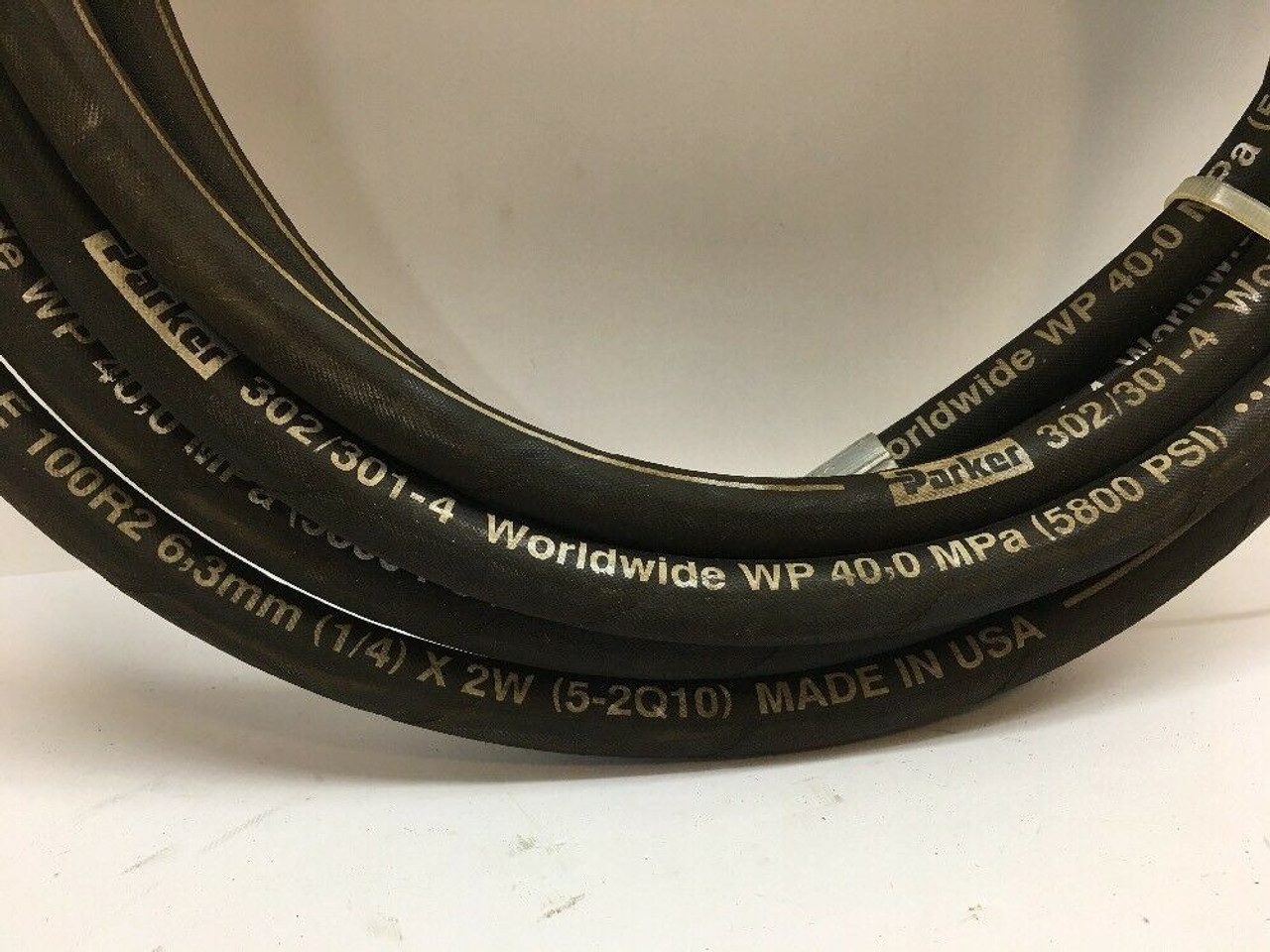 20'6" Nonmetallic Hose Assembly 51705340 Parker 302/301-4