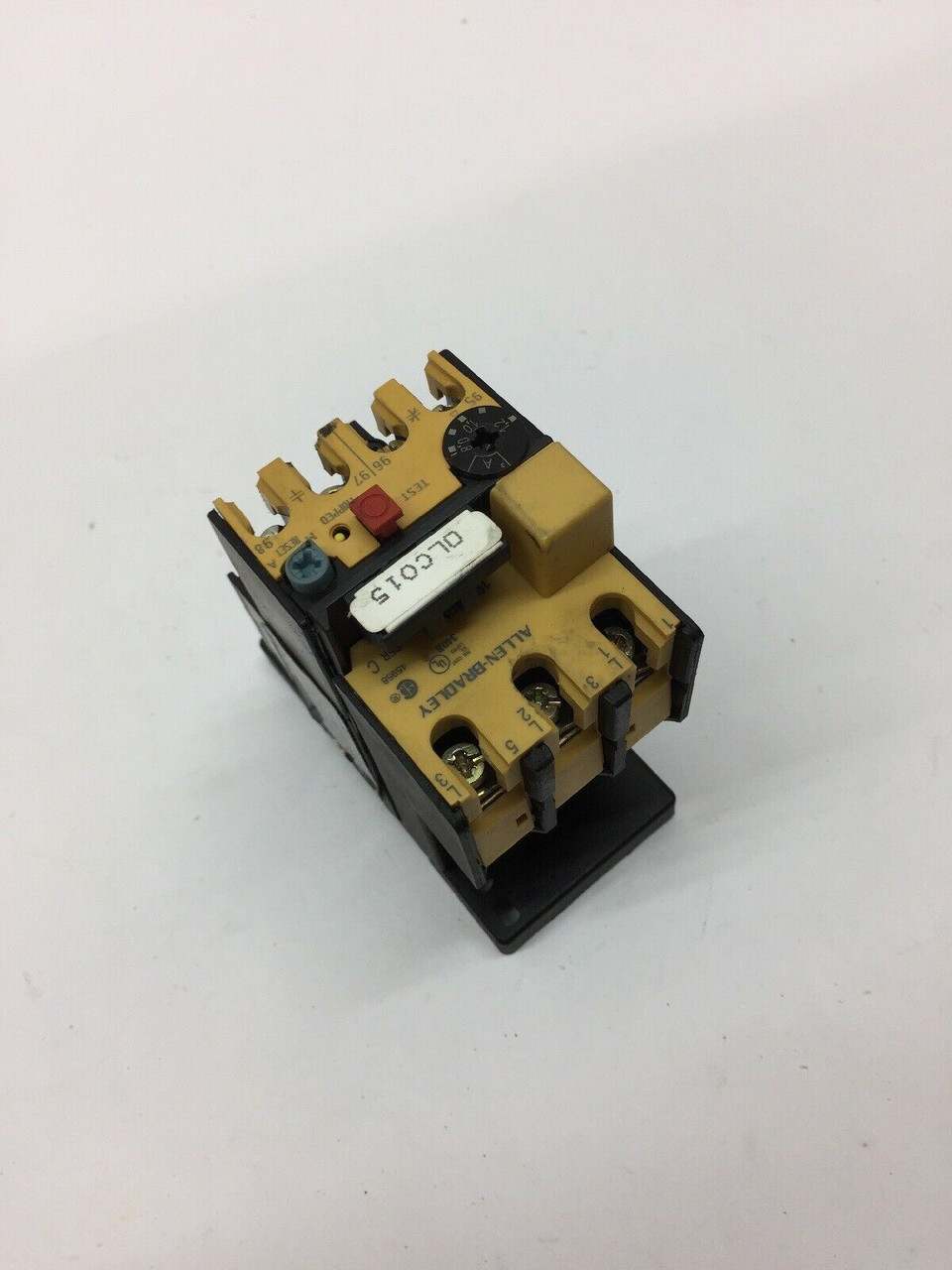 Thermal Relay 193-BSB12 Allen Bradley with 193-BPM1 SER C Base Mounting Adapter
