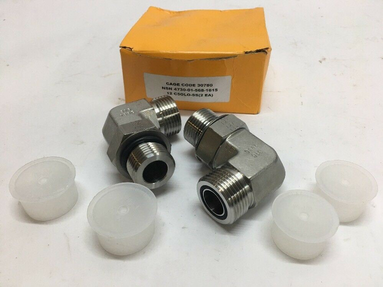 Tube to Boss Elbow 12 C5OLO-SS Parker-Hannifin 2 Each