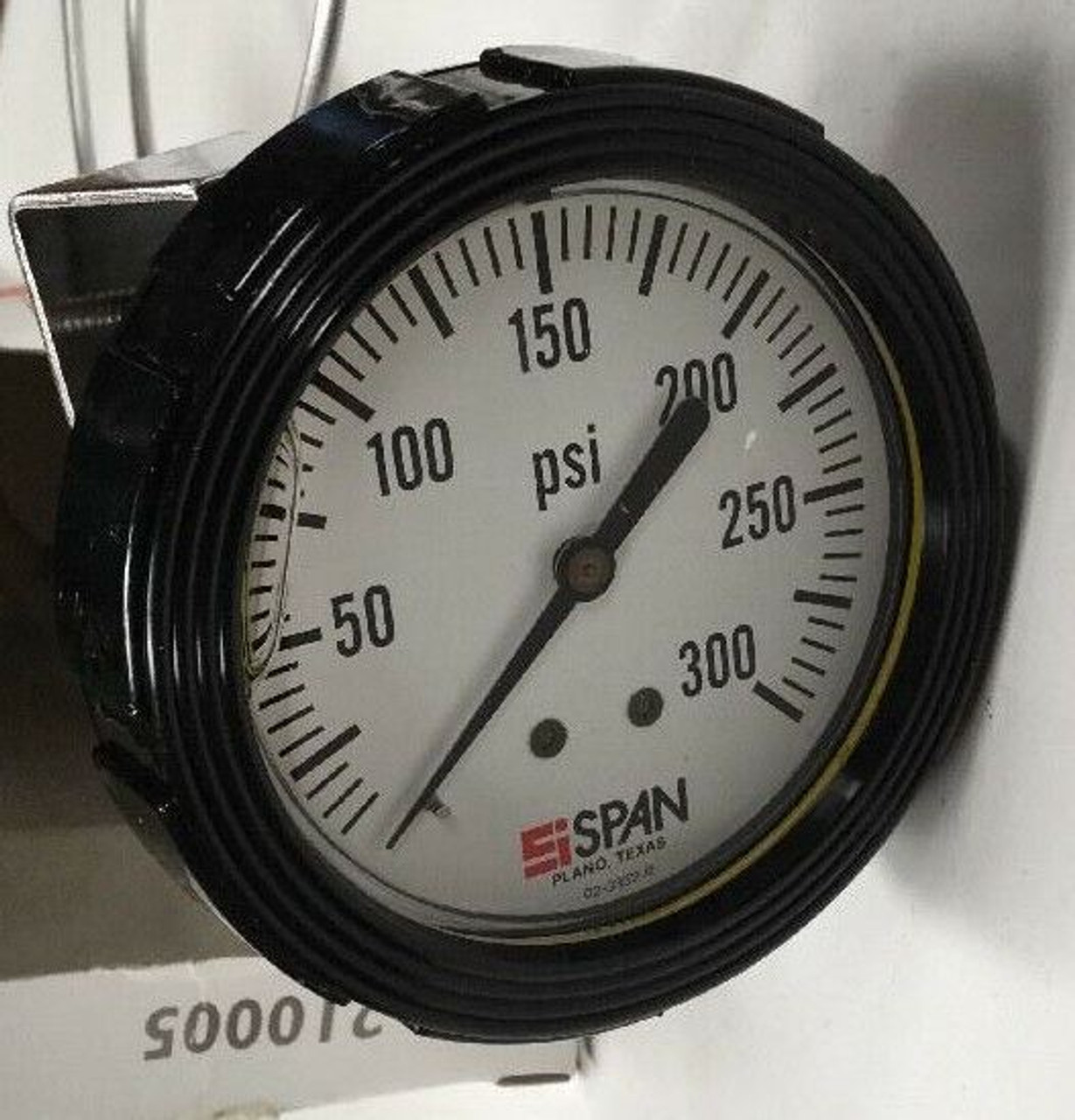 EiSpan Span Liquid Filled Capillary Pressure Gauge 300 psi 210005 Agent Tank