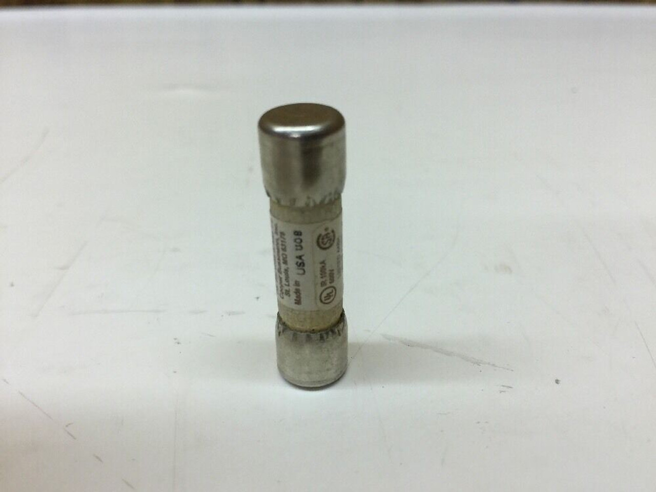 Fuse Cartridge KTK-3 Revere Electric Supply Tube Type Opaque Body 