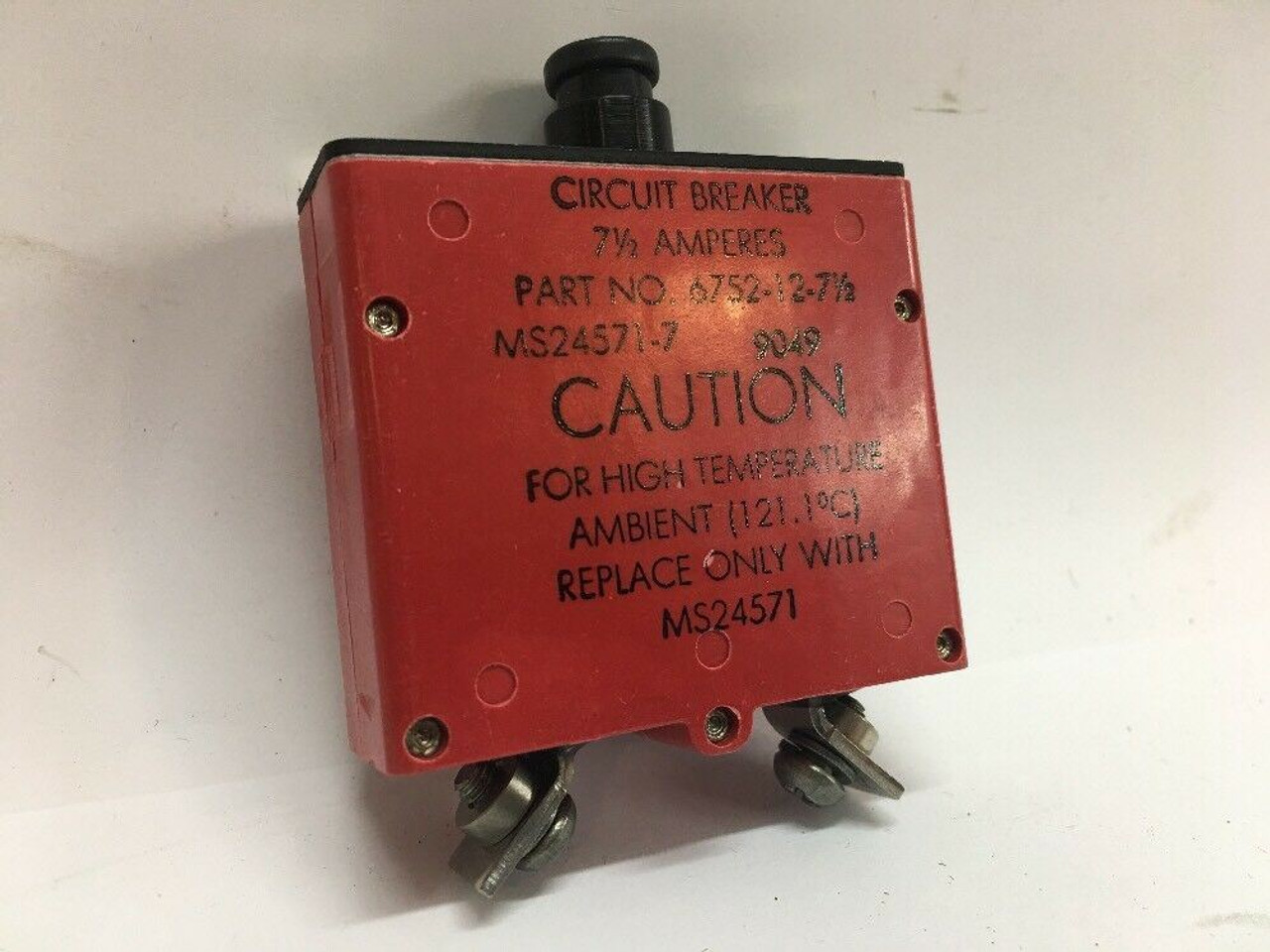 Circuit Breaker 6752-12-71/2 Sensata