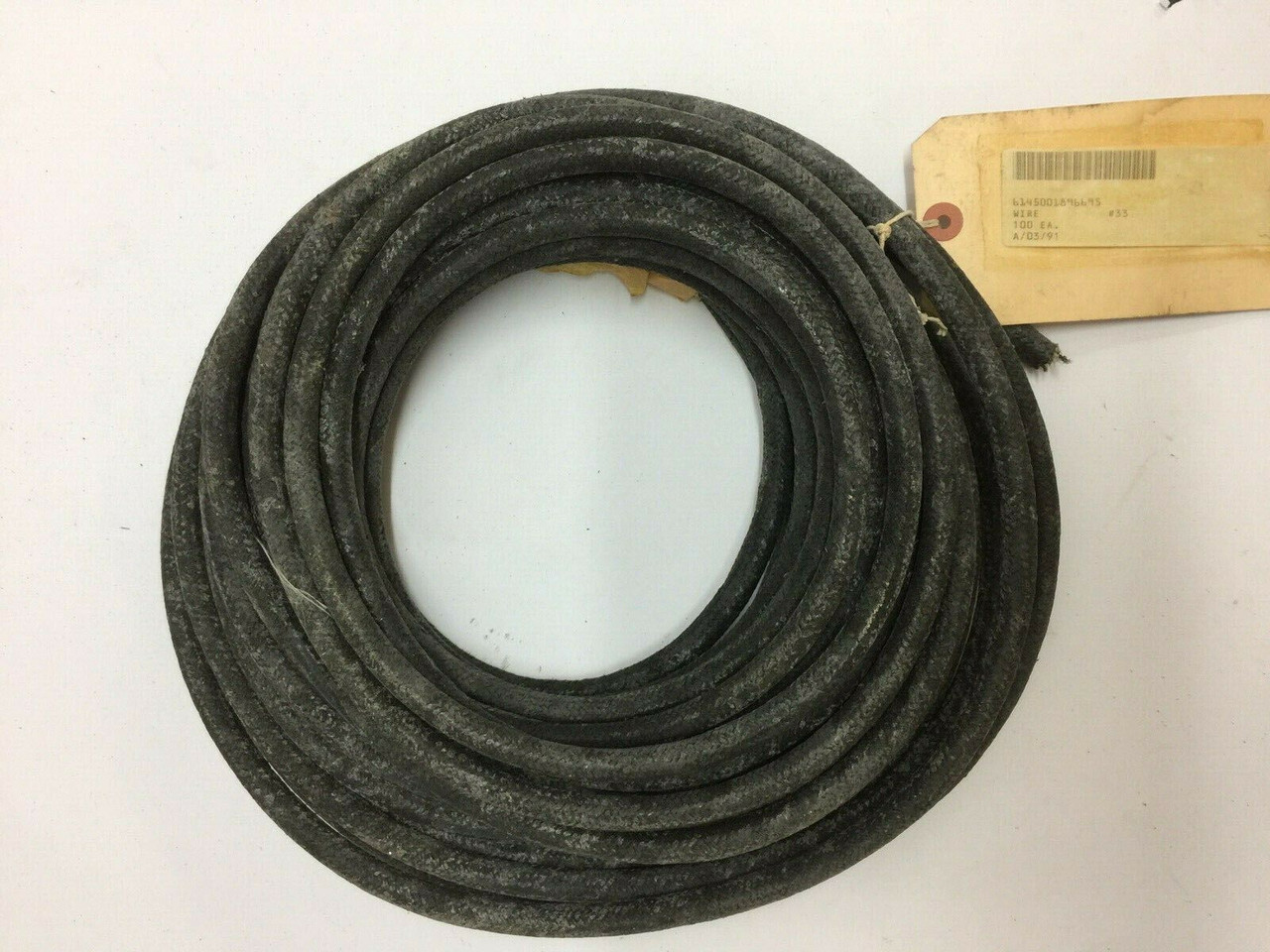 50 ft. Wire 6145-00-189-6695 Black Thick Gauge