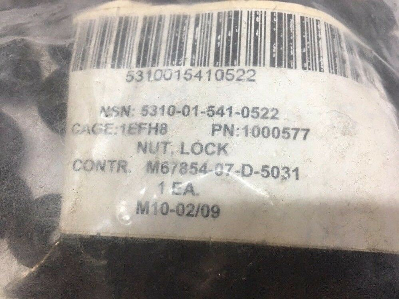 3/8-16 Hexagon Self-Locking Nut 1000577 Force Protection Lot of 100