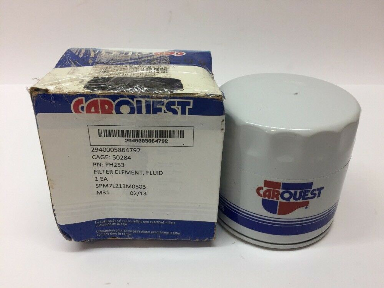 Engine Oil Filter Element PH253 85085 CarQuest