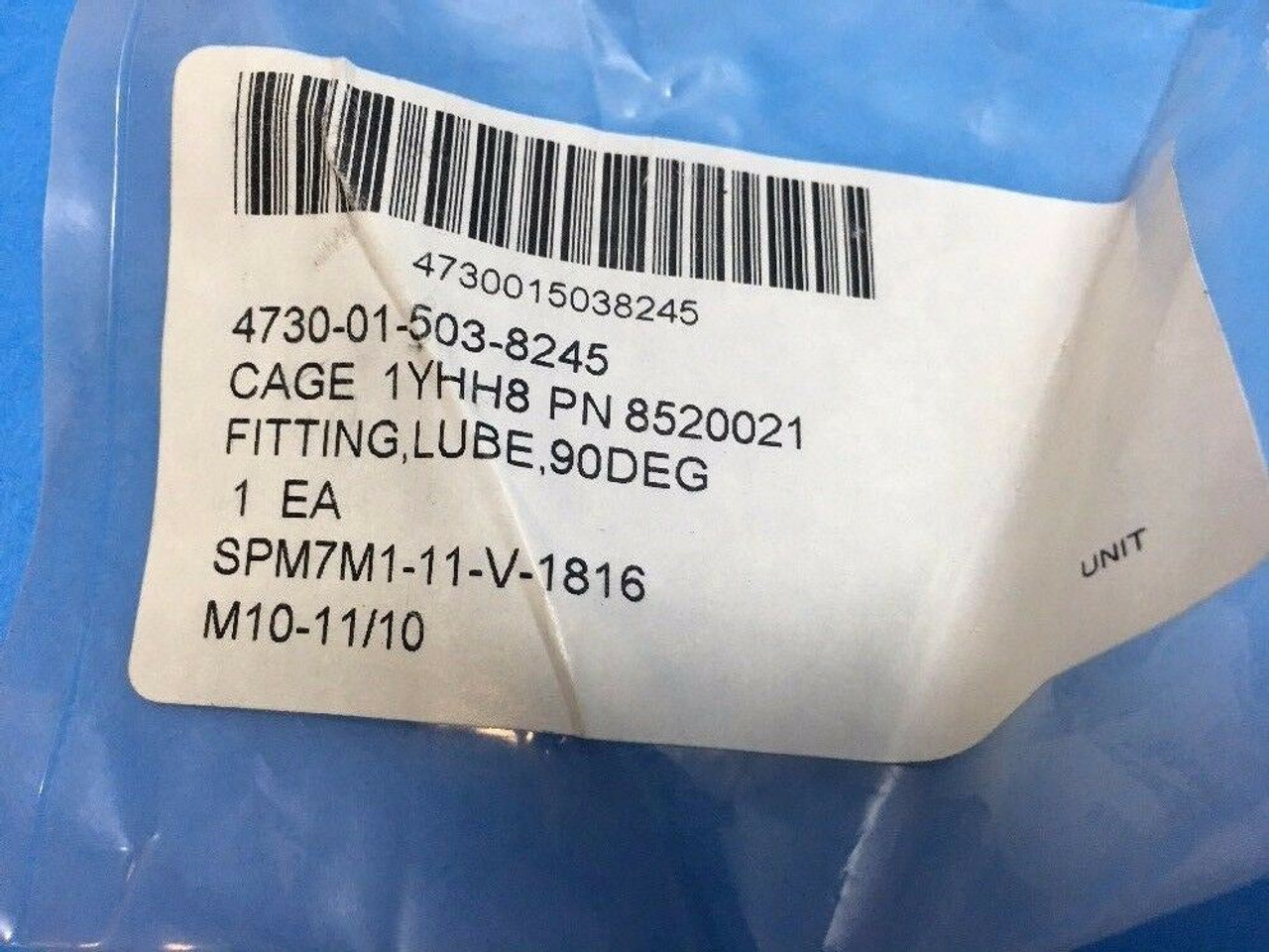 90DEG Lubrication Lube Fitting 8520021 JLG Lot of 19