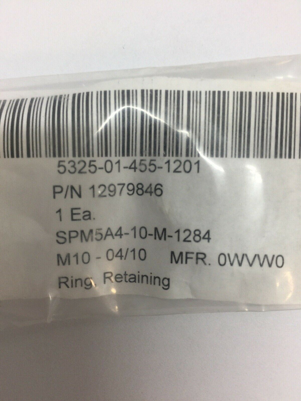 Retaining Ring 12979846 Steel