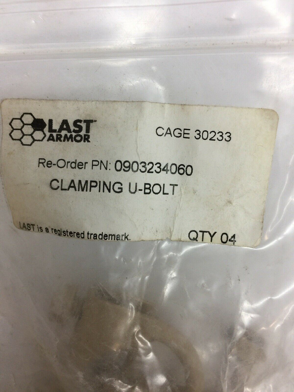 Clamping U-Bolt 0903234060 Last Armor