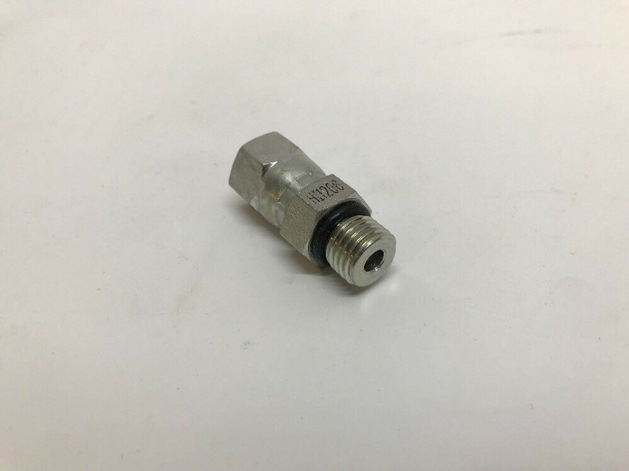 1/4" Connector Steel Fitting 37 DEGREE TO ORB STRAIGHT 6402-04-04 Hydraulic