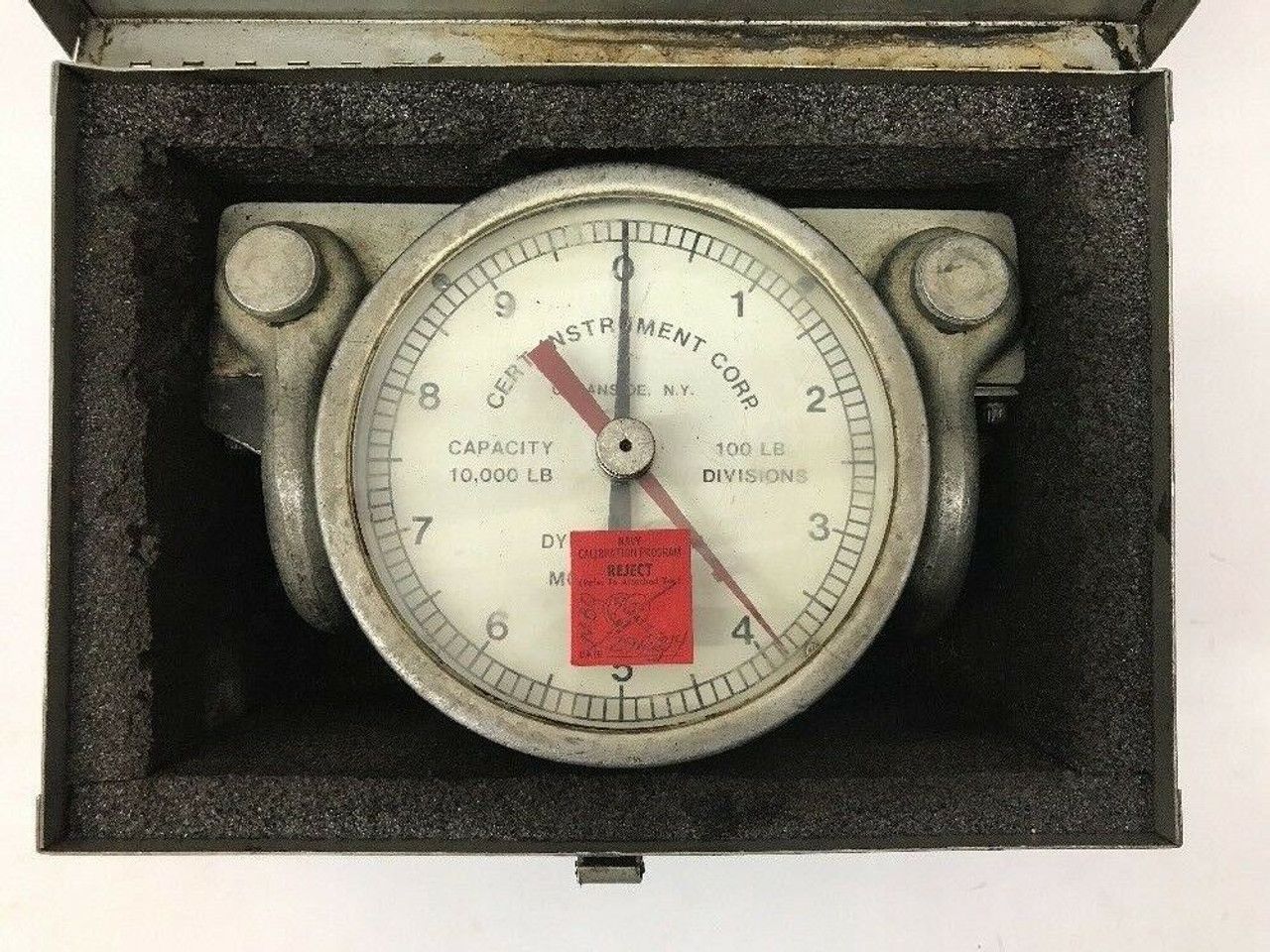 Dial Indicating Tensiometer DT-10 Cert Instrument +0.0/+10000.0 Pounds