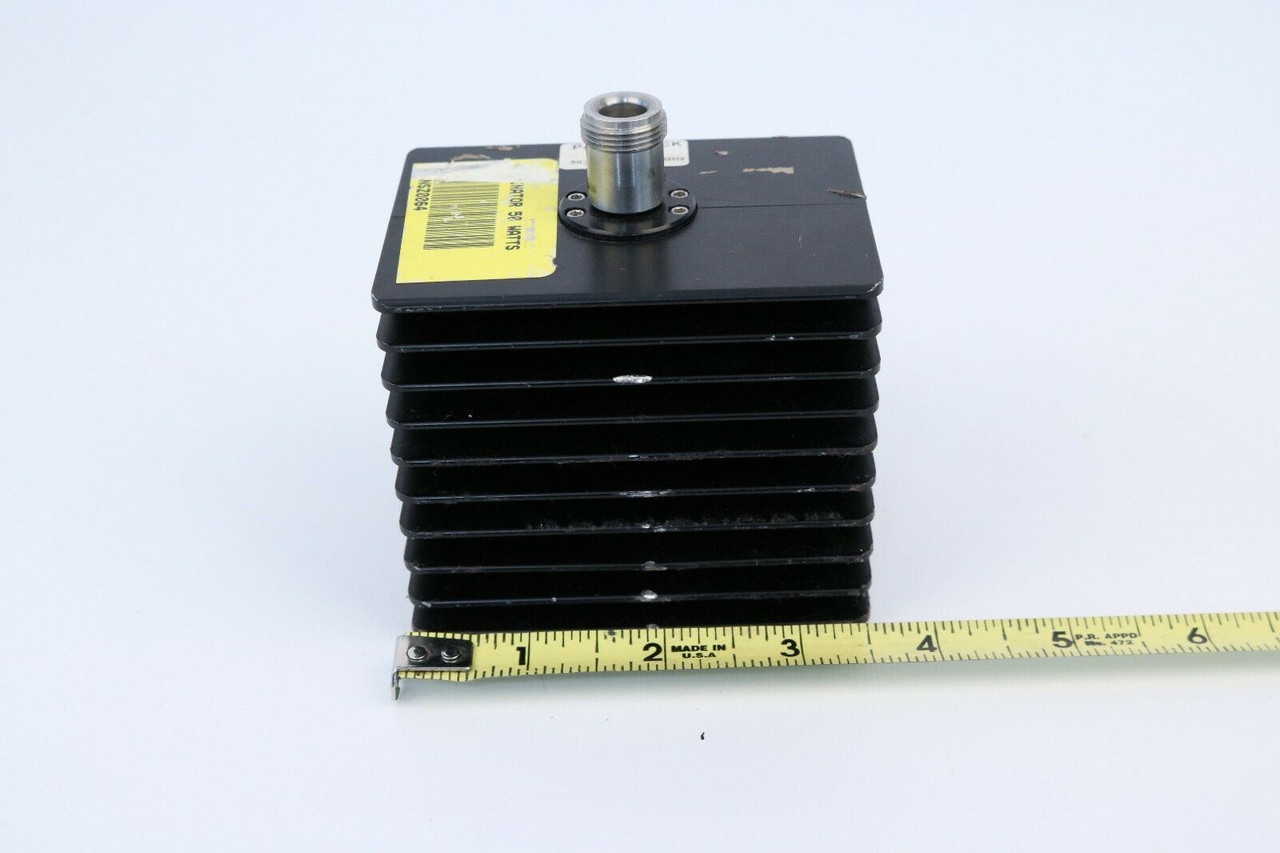 50W Fixed Attenuator Connector PE6039 Pasternack Termination Heatsink