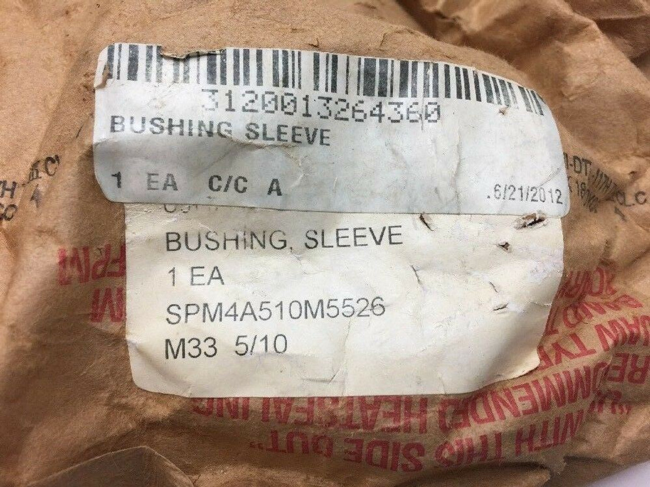 Sleeve Bushing SW30265 DRS Sustainment Systems M1070