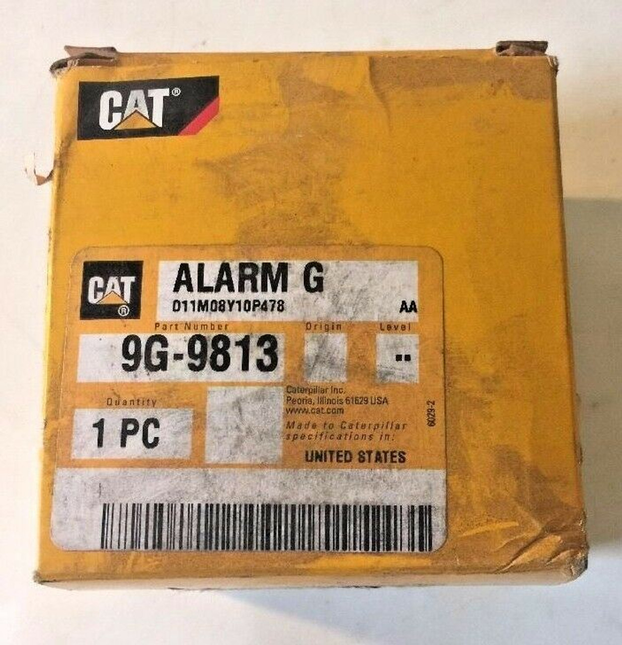 CAT 24V Signal Horn 9G-9813 Caterpillar Excavators Loaders