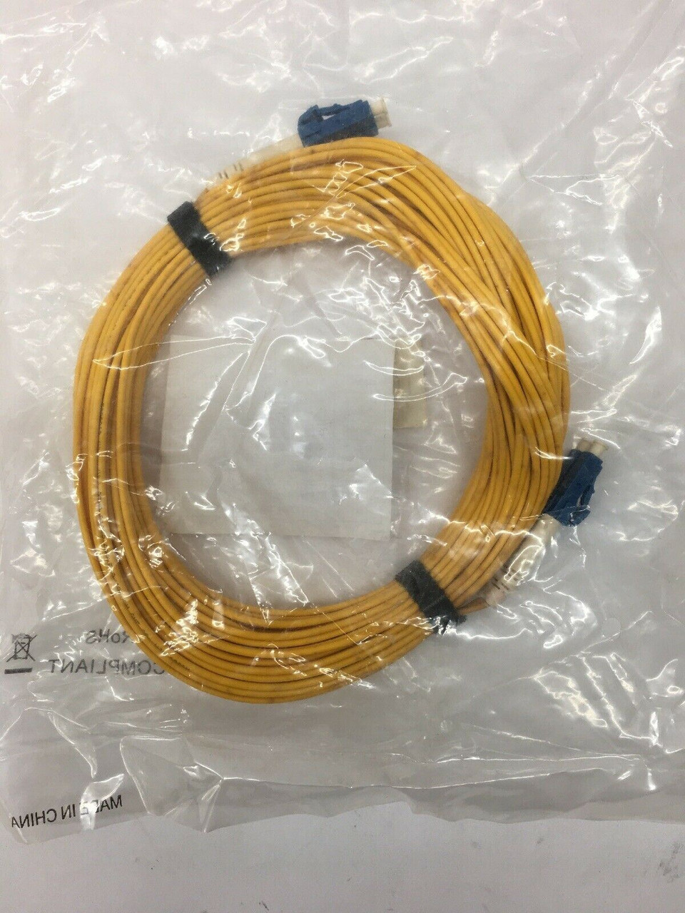 10-Meter Fiber Optic Patch Cable LC-LC-9/125-10M Single-Mode - Yellow