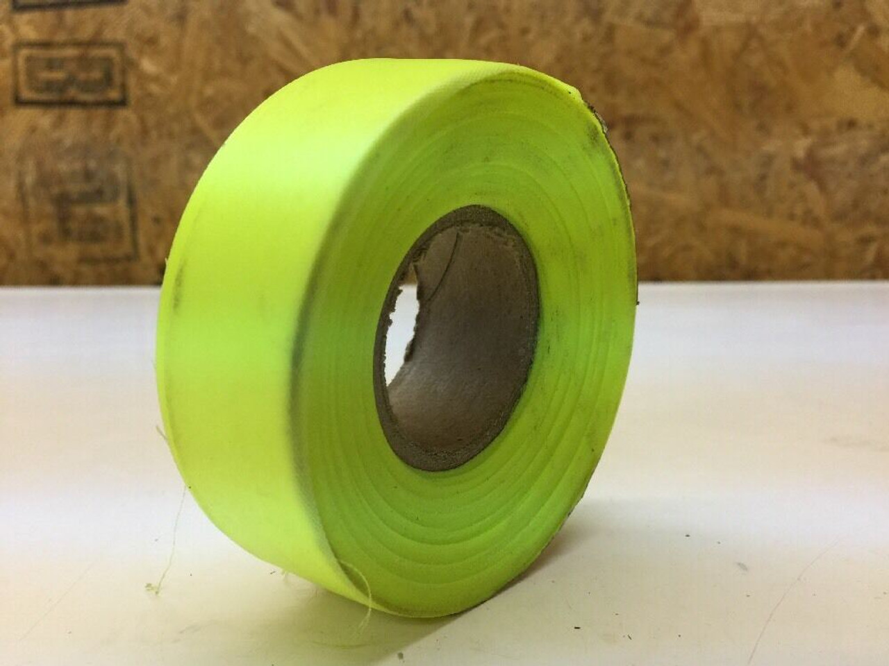 Irwin Strait-Line 19' Fluorescent Lime Flagging Tape 