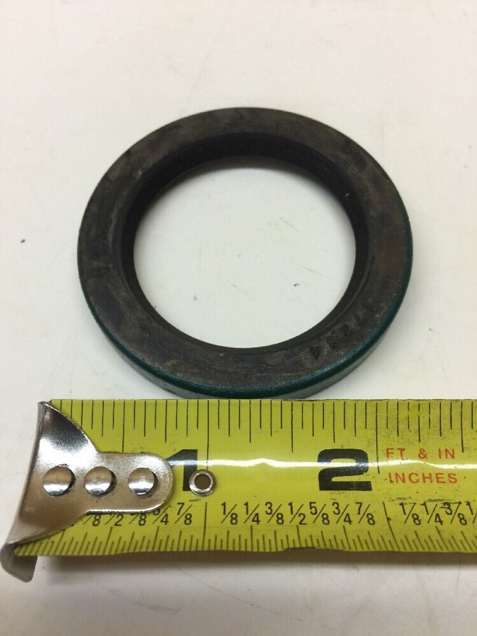 Plain Encased Oil Seal 17284 CR Industries Round Steel Plastic Green Military 