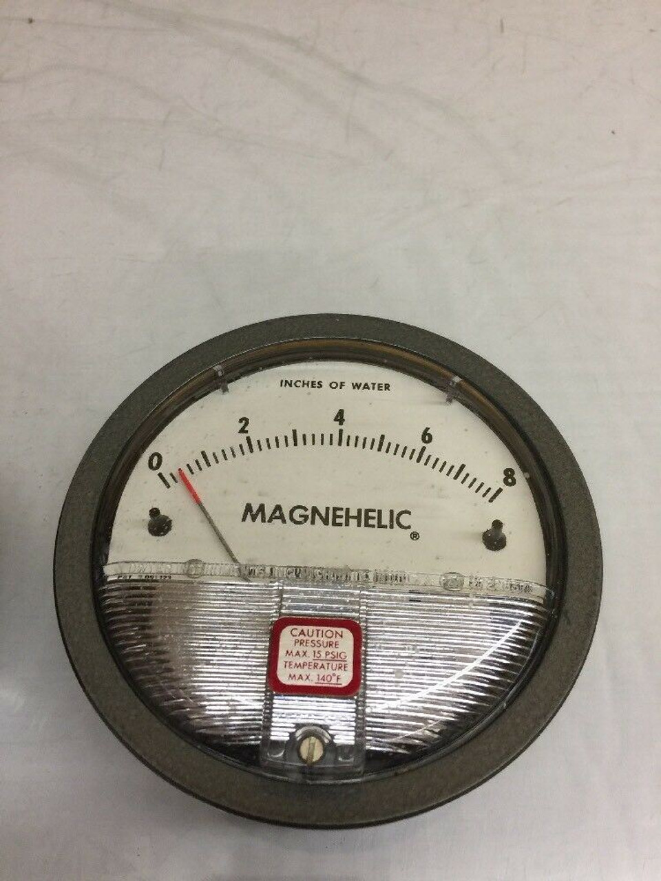 Dwyer Instruments Magnehelic Differential Pressure Gage A-27 (Lot of 2) 