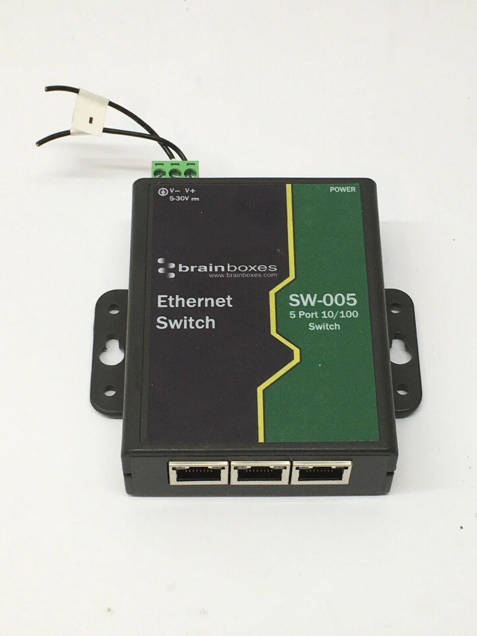 5 Port 10/100 Ethernet Switch SW-005 Brainboxes