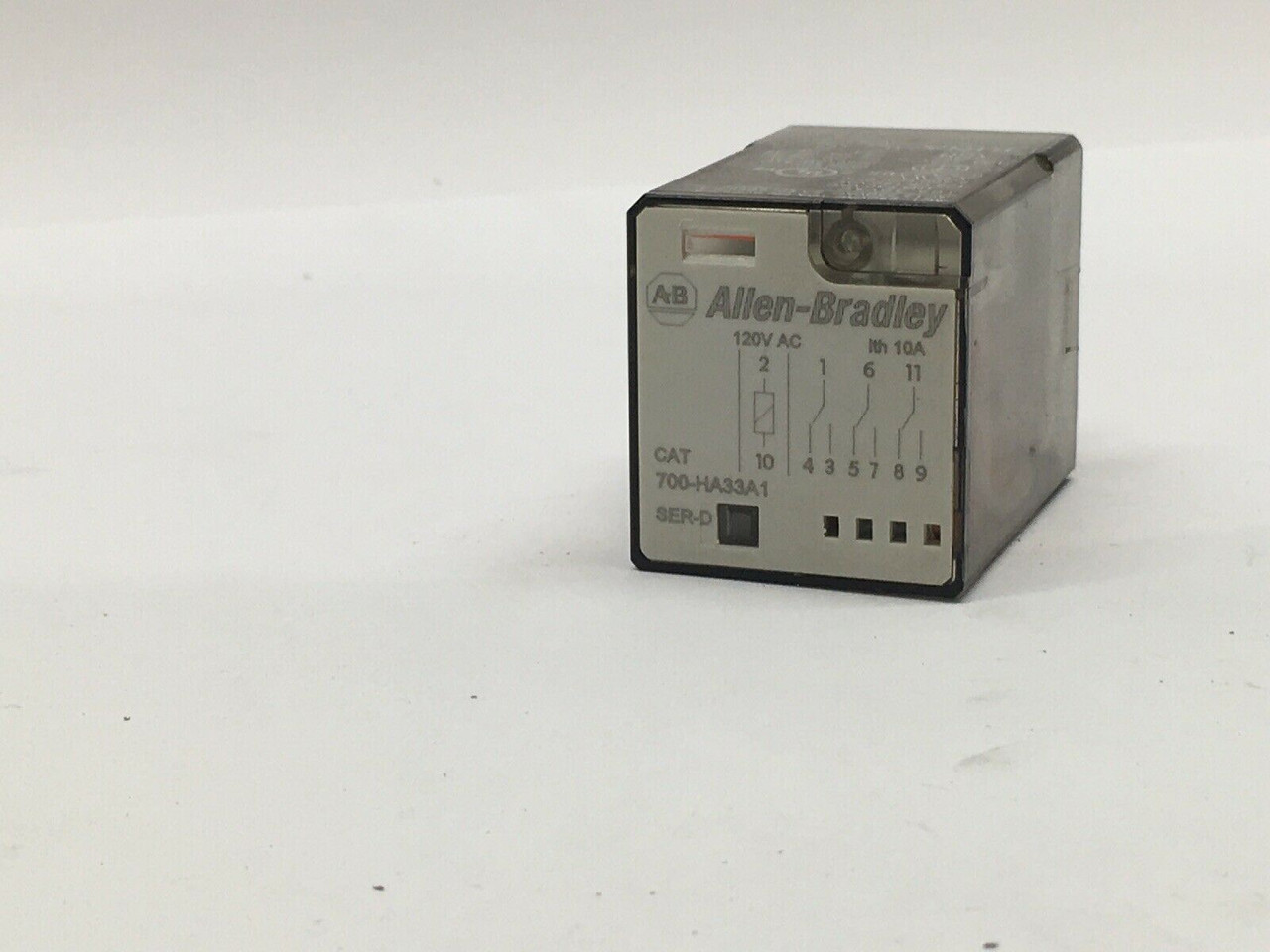 GP Tube Base Electromagnetic Relay 700-HA33A1 Series D Allen-Bradley