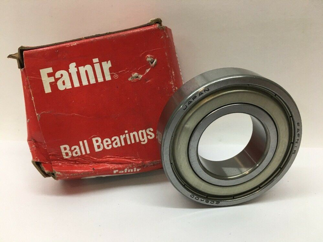 Annular Ball Bearing 206KDD Fafnir Steel Overall, Straight Bore