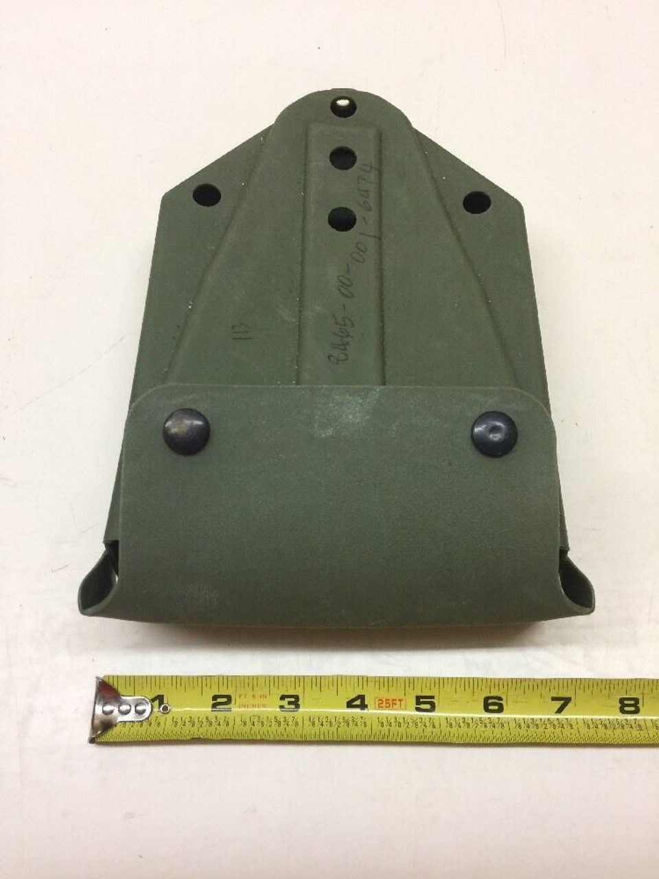 Plastic E-Tool Carrier Case Hard Case OD Green MIL-C-43683 MIL-C-43831 Intrenchi