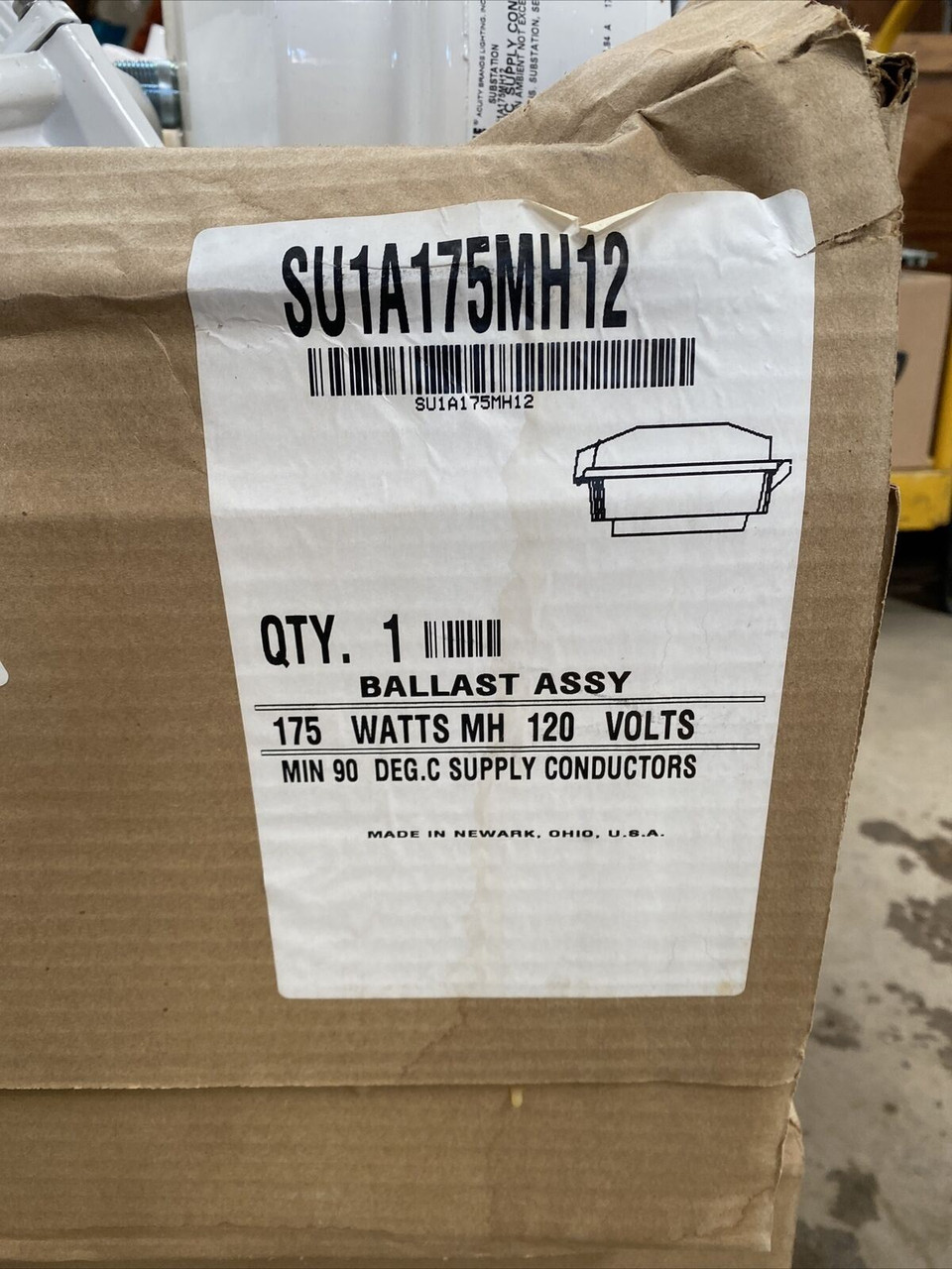 Holophane Ballast Assembly SU1A175MH12 Acuity Brands Lighting 175W 120V