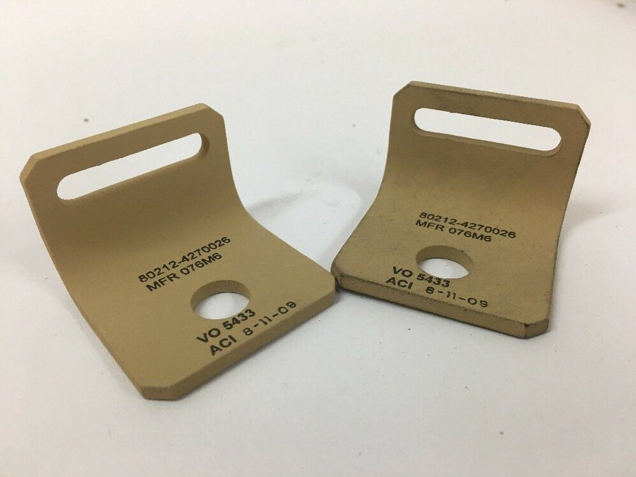 Double Angle Strap Bracket 4270026 BAE Systems Lot of 2