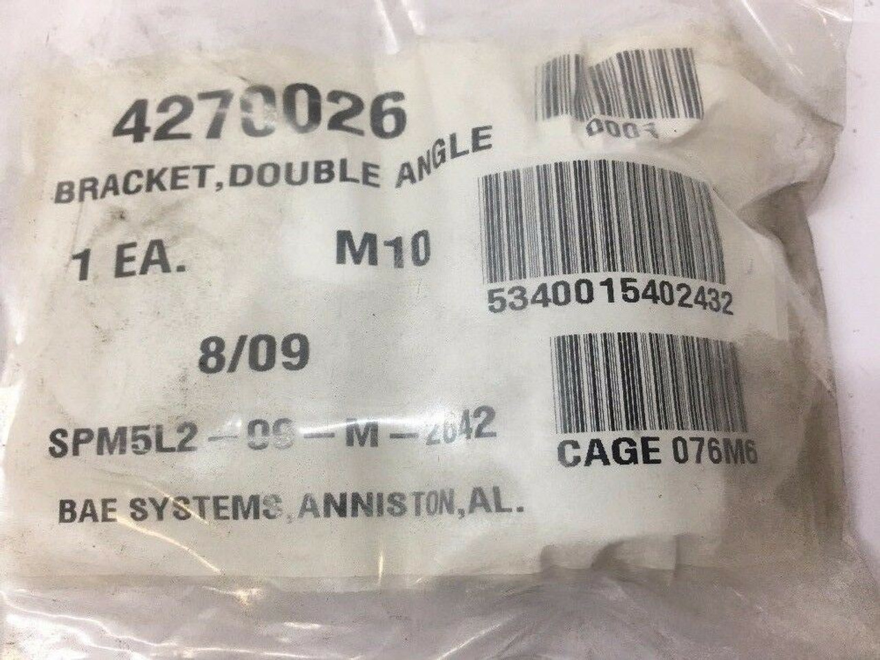 Double Angle Strap Bracket 4270026 BAE Systems Lot of 2