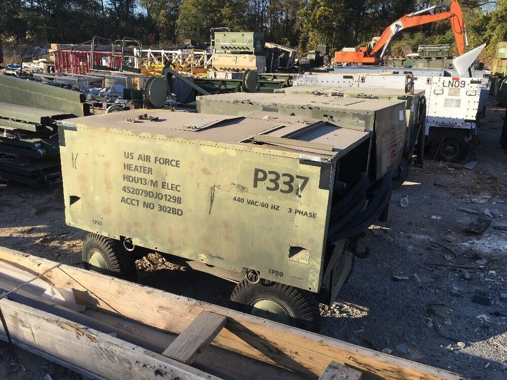 Duct Type Portable Heater HDU13/M Electric 440 Vac 3 Phase Aircraft