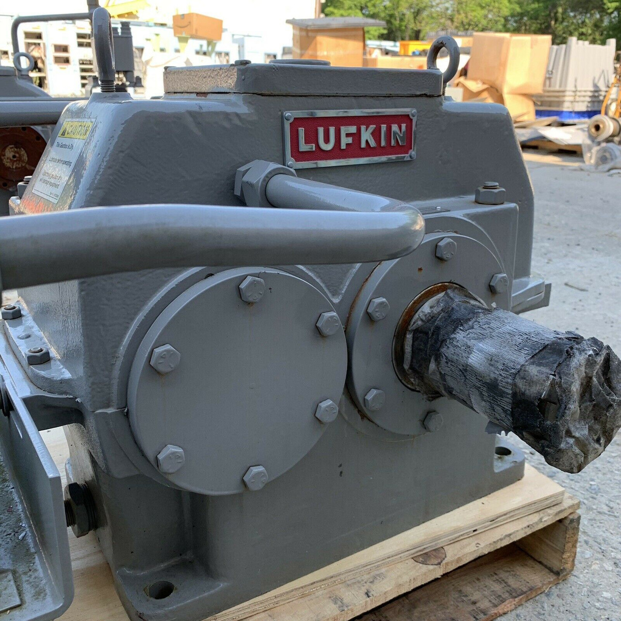 Gear Reducer MH800D Lufkin w/ Thermal Transfer EK-712-T-CN Heat Exchanger 600 HP