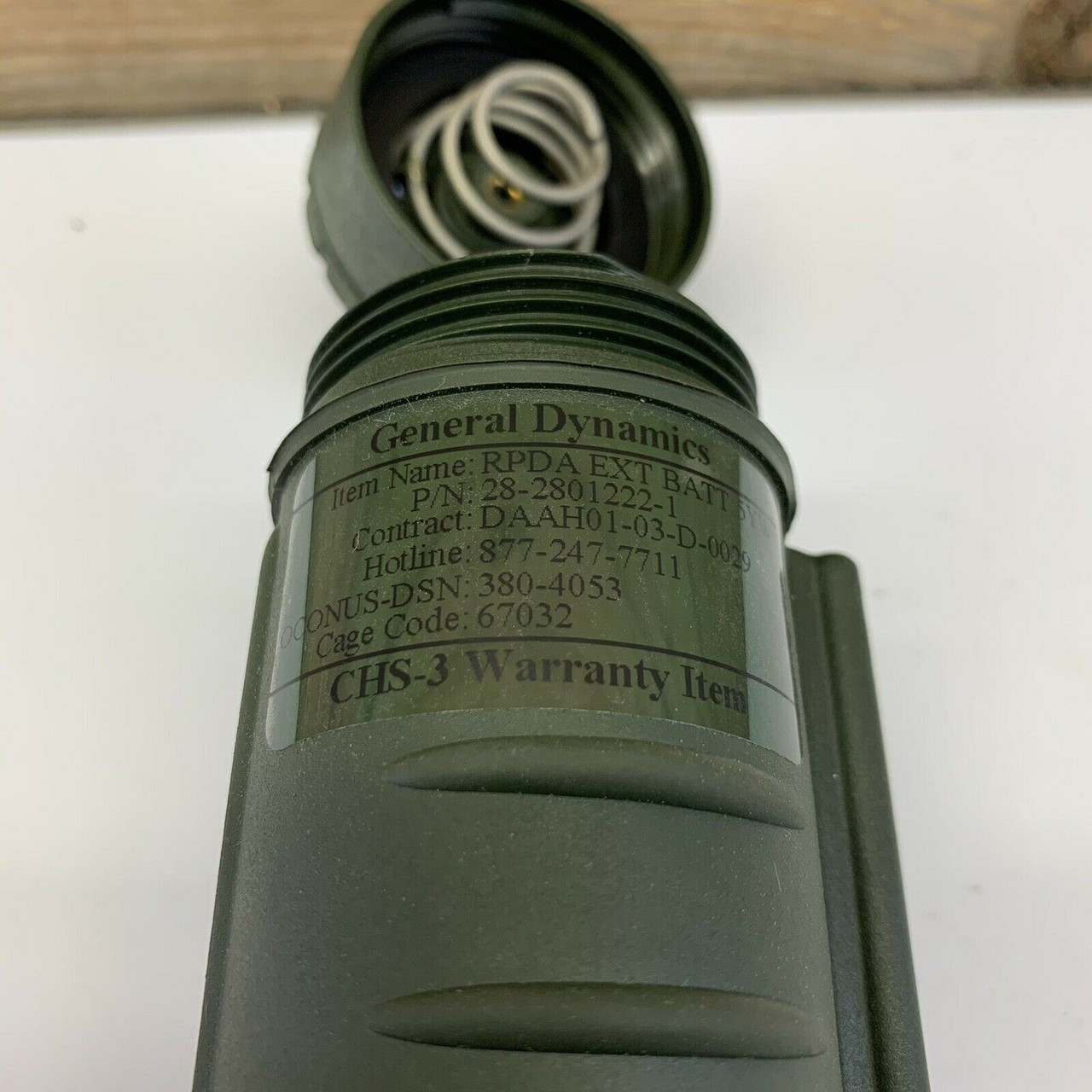 Talla-Tech Battery Adapter 17050-2 XM23 Mortar Ballistic Computer