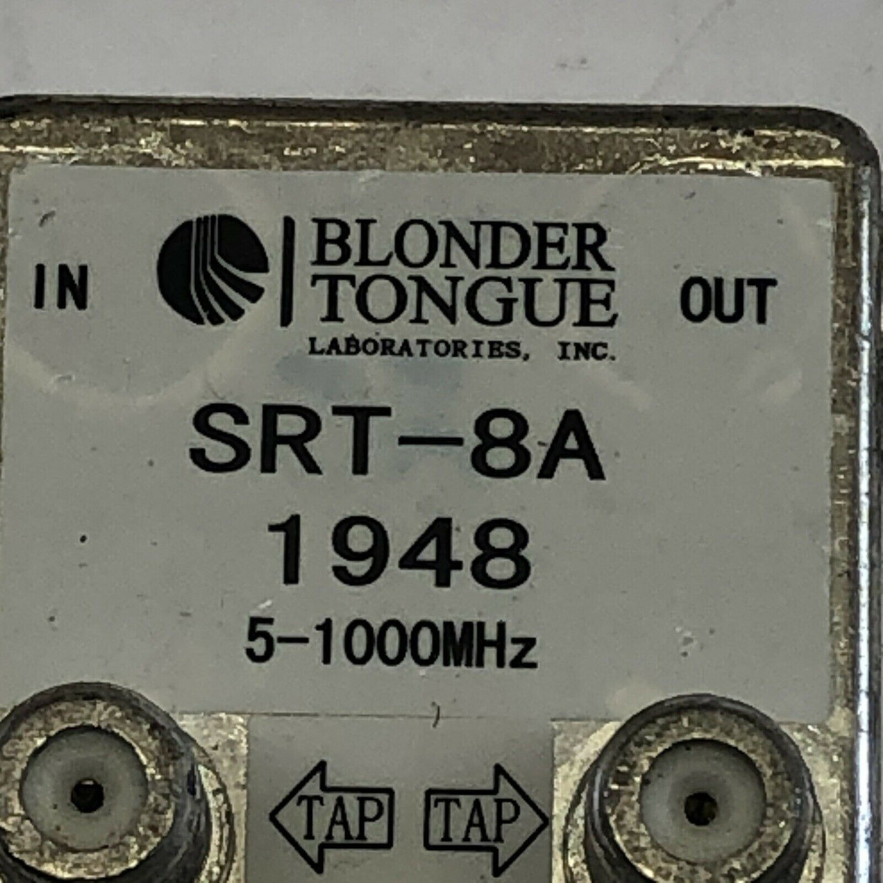 Directional Tap SRT-8A-23 | 1948-23 Blonder Tongue 8-Output 23dB 5-1000MHz