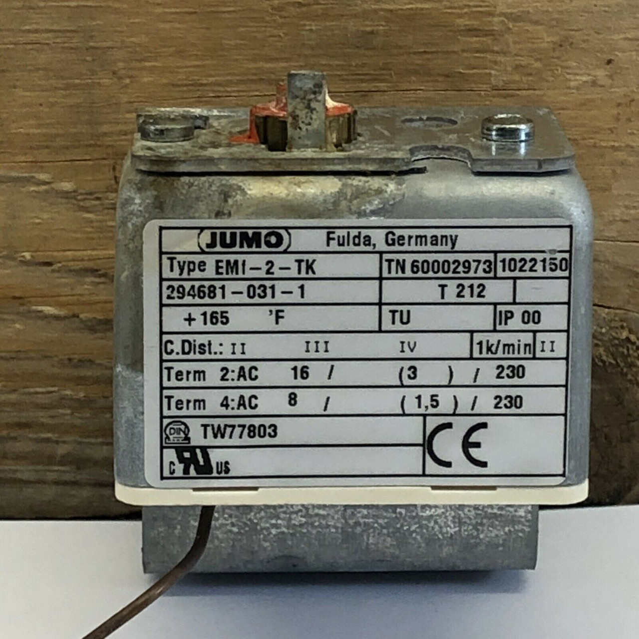 Thermostat EMF-2-TK 294681-031-1 Jumo