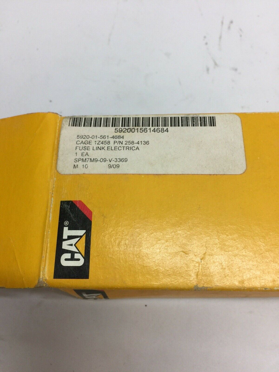 CAT Electrical Fuse Link Assembly 258-4136 Caterpillar Main Power