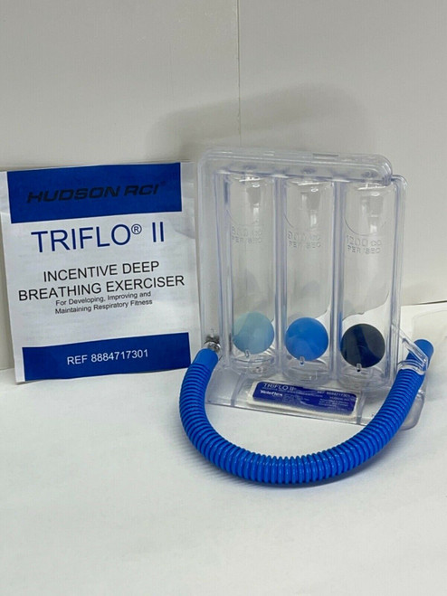 Hudson RCI TriFlo II Incentive Spirometer 8884717301 Teleflex Adult