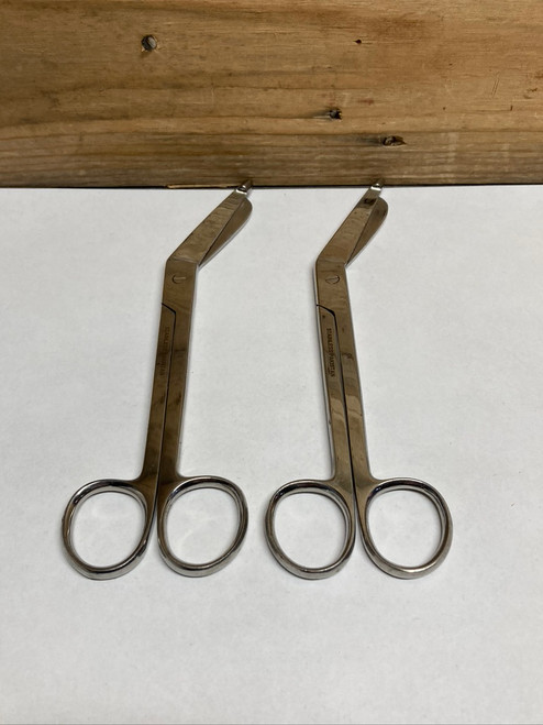 Stainless Steel Pakistan Bandage Scissors Lot Of 2