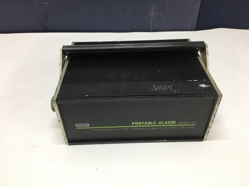 MSA 361 Portable Alarm System Oxygen, Hydrogen Sulfide, Combustible Gas
