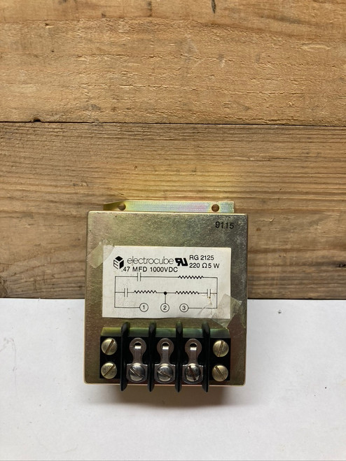 Capacitor RG2125 Electrocube .47 MFD 1000 VDC 220Ω 5W