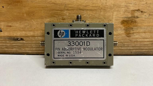 HP Pin Absorptive Modulator 33001D Hewlett-Packard