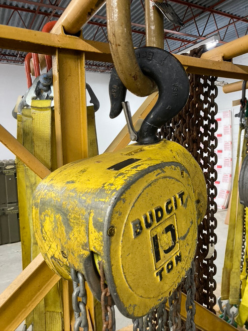 Budgit 10 Ton Manual Chain Hoist MIL-H-904