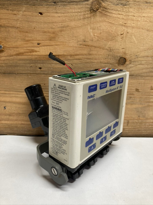 Alaris IVAC 2865B MedSystem III Multi-Channel Infusion Pump w/ Pole Clamp
