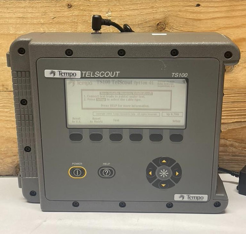Tempo TelScout TS-100 Cable Fault Tester