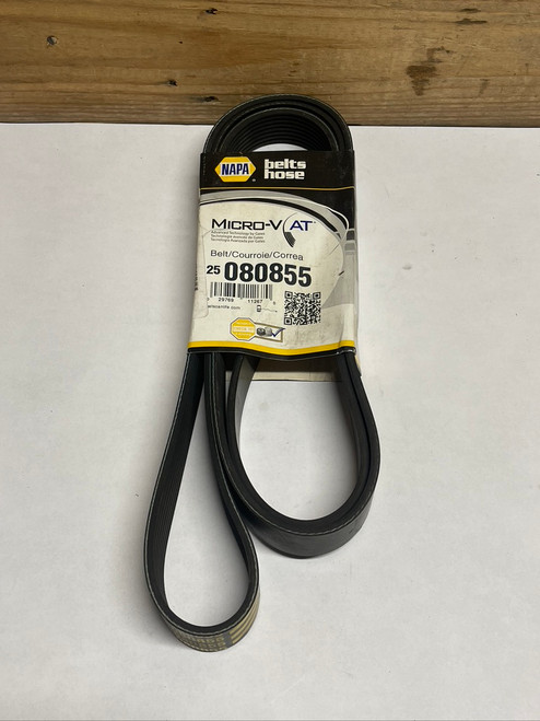 Micro-V Serpentine Belt 25-080855 Napa