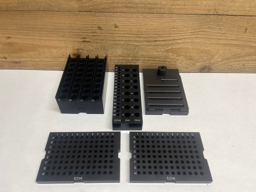 QIAGEN Assorted 2mL Sample Tube Holders Inserts Adapters Lab Equipment Lot