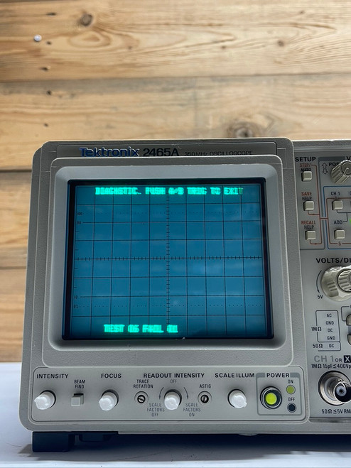 Tektronix 2465A 350MHz 4-Channel Analog Oscilloscope Laboratory Test Scope