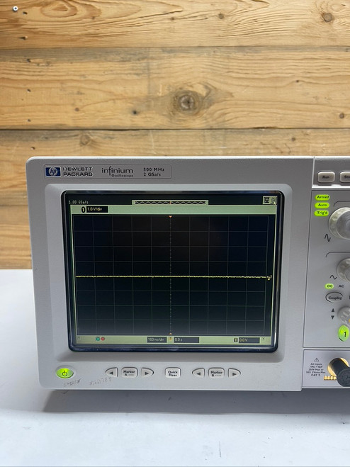 AGILENT 54825N Infiniium Oscilloscope 500MHZ 2GSa/s